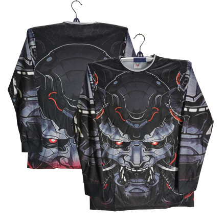 Chinese Full Sleeve Jersey Bike for Man -Long Sleeve Motorcycle T Shirt For Men - Bike Jersey 2025-26_398_Black