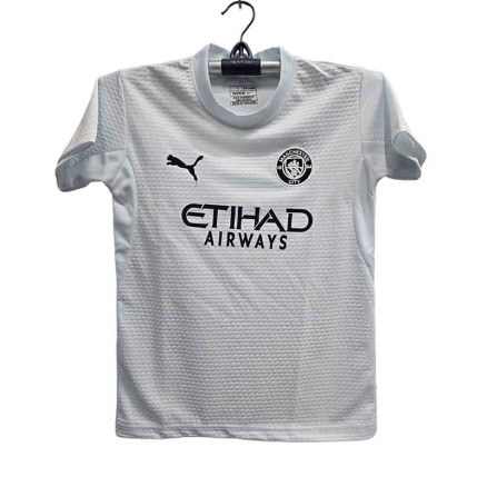 Manchester City Embroidery Golgola Half-sleeve Football Jersey For Boy_3857