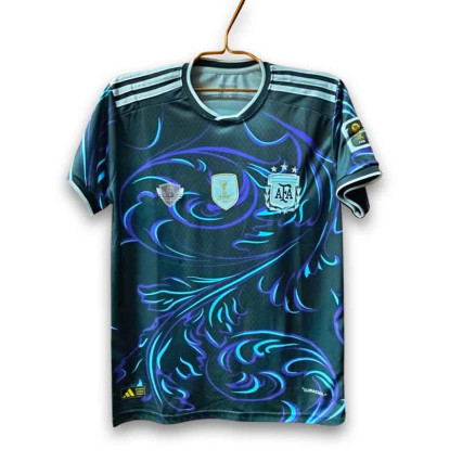 Argentina Embroidery Half Sleeve Jersey for Men - 15503