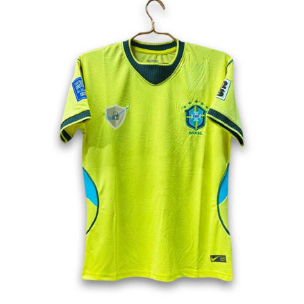 Brazil Embroidery Half Sleeve Jersey for Men - 15506