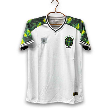Brazil Embroidery Half Sleeve Jersey for Men - 15508