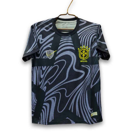 Brazil Embroidery Half Sleeve Jersey for Men - 15509