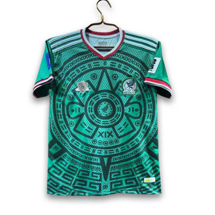 Mexico Embroidery Half Sleeve Jersey for Men - 15512