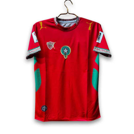 Morocco Embroidery Half Sleeve Jersey for Men - 15516