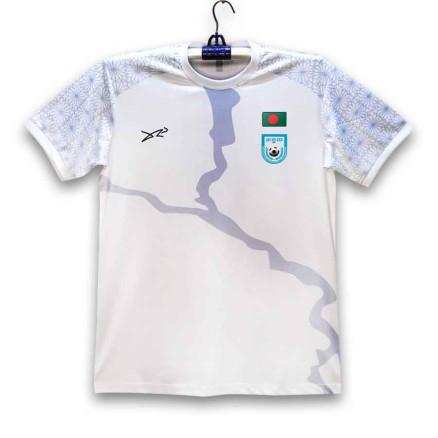 Bangladesh Embroidery Half Sleeve Jersey for Men - 15519