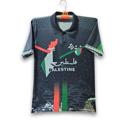 Palestine Embroidery Half Sleeve Jersey for Men - 15520