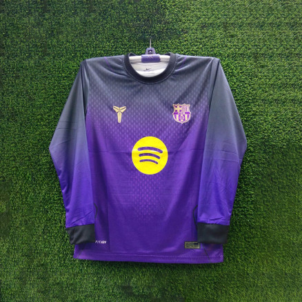 Barcelona  Full-Sleeve Golgola Embroidery Football Jersey For Men_6111