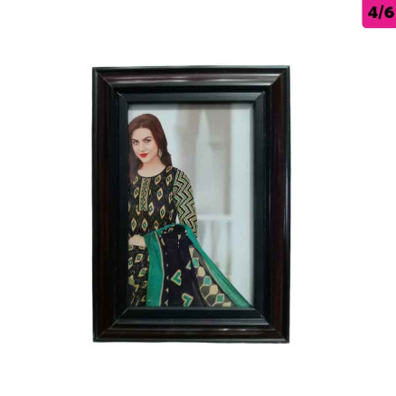 Black Color [1 inche] Photo Frame 4/6_4002