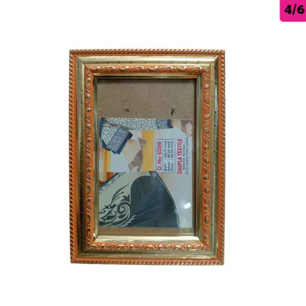 Golden  Color [1 inche] Photo Frame 4/6_4005