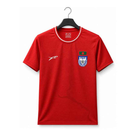 Bangladesh bafufe Embroidery Gol Gola Half-sleeve Football Jersey For Men -8503