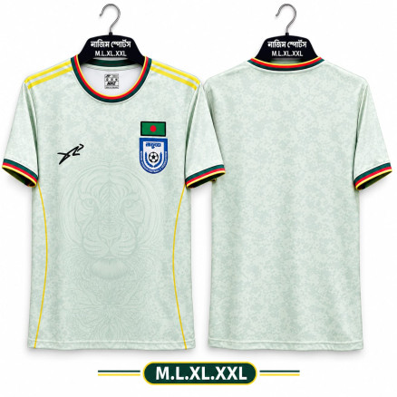 Bangladesh bafufe Embroidery Gol Gola Half-sleeve Football Jersey For Men -8506