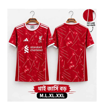 Liverpool Embroidery Gol Gola Half-sleeve Football Jersey For Men -8516