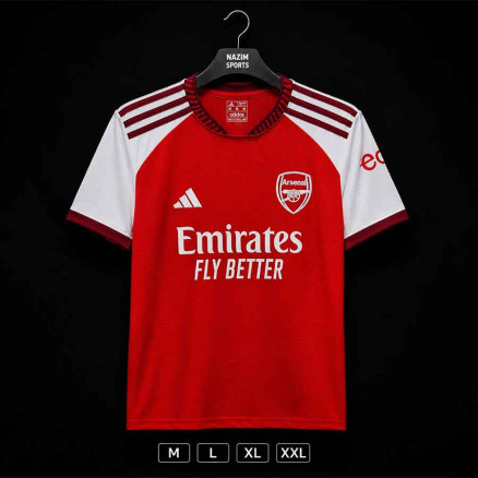 Arsenal Embroidery Gol Gola Half-sleeve Football Jersey For Men -8522