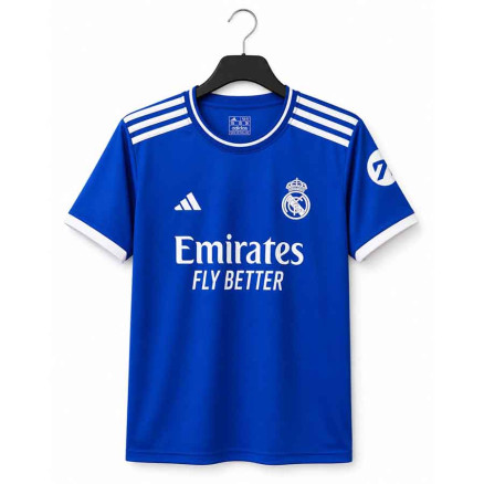 -Real Madrid Embroidery Gol Gola Half-sleeve Football Jersey For Men -8525