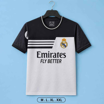 -Real Madrid Embroidery Gol Gola Half-sleeve Football Jersey For Men -8528