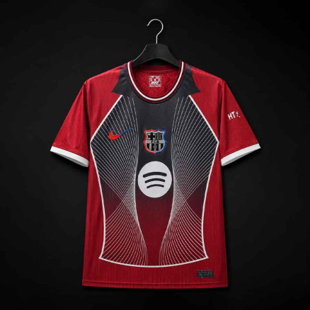 Barcelona  Embroidery Gol Gola Half-sleeve Football Jersey For Men -8530