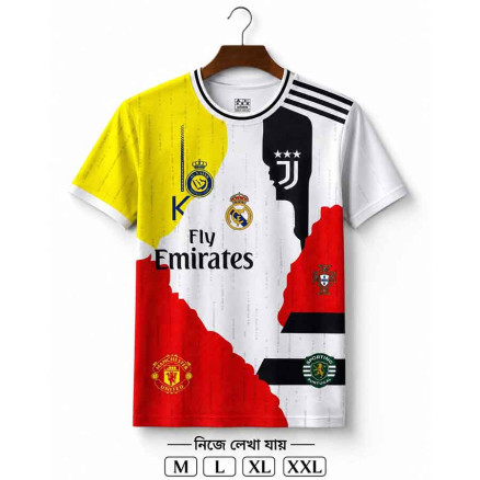 Ronaldo  Embroidery Gol Gola Half-sleeve Football Jersey For Men -8534