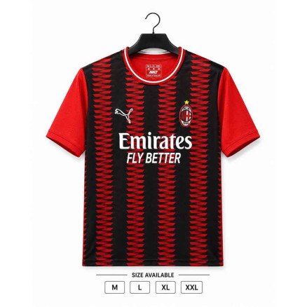 Ac Milan  Embroidery Gol Gola Half-sleeve Football Jersey For Men -8536