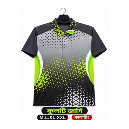 Stylish Sublimation Polo Half-sleeve Jersey for Men_8901