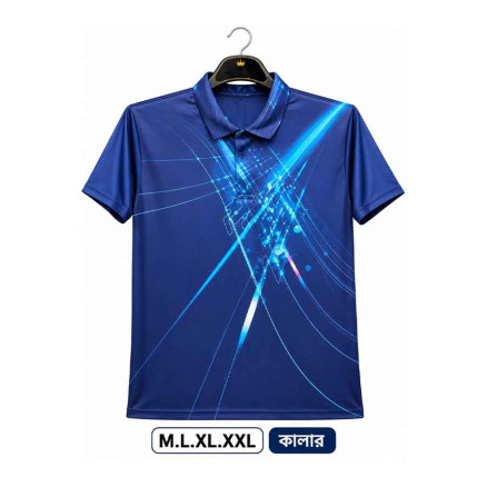 Stylish Sublimation Polo Half-sleeve Jersey for Men_8904
