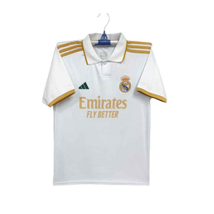 Real Madrid  Embroidery Gol Polo  Half-sleeve Football Jersey For Men -3051