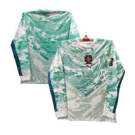Portugal  Full-Sleeve Golgola Embroidery Football Jersey For Men_6116