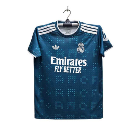 Real madrid Embroidery Golgola Half-sleeve Football Jersey For Boy_3851