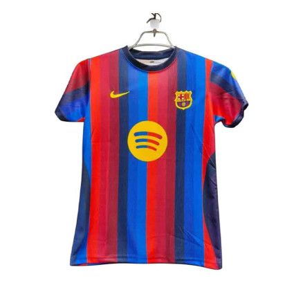 Barcelona Embroidery Golgola Half-sleeve Football Jersey For Boy_3852