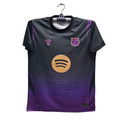 Barcelona Embroidery Golgola Half-sleeve Football Jersey For Boy_3853