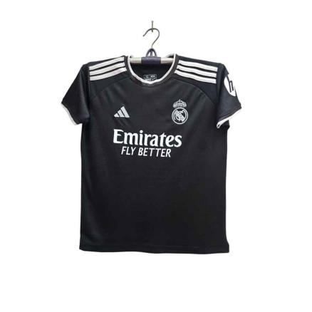 Real Madrid Embroidery Golgola Half-sleeve Football Jersey For Boy_3869