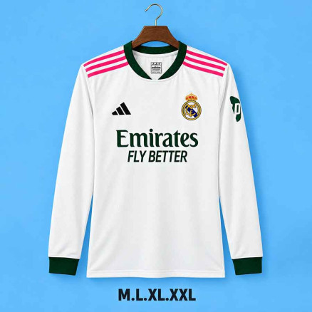 Real Madrid Embroidery Full-sleeve football jersey for Men_8614