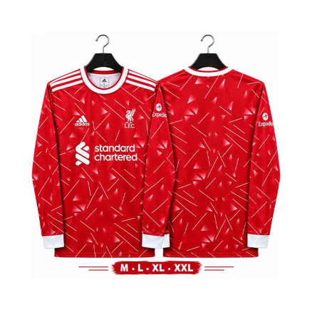 Liverpool Embroidery Full-sleeve football jersey for Men_8615
