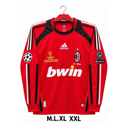 Ac Milan Embroidery Full-sleeve football jersey for Men_8618