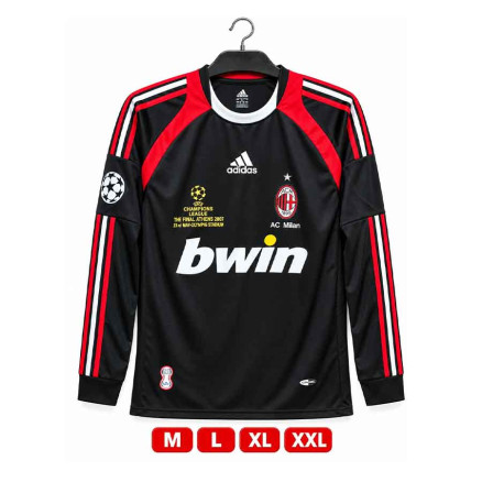 Ac Milan Embroidery Full-sleeve football jersey for Men_8619